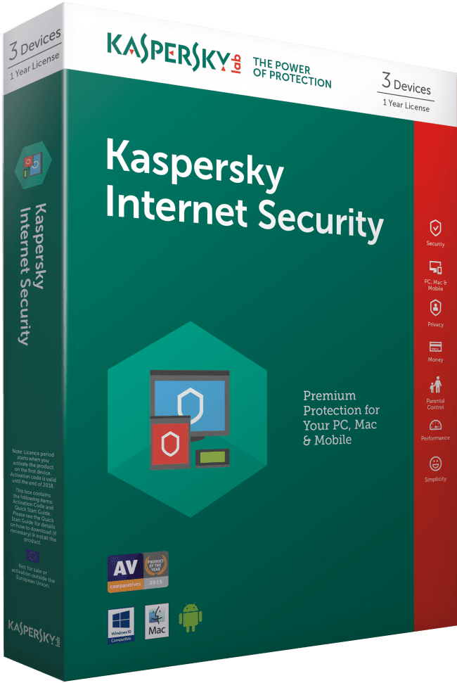 Kaspersky Antivirus – 2 Users 1 Year