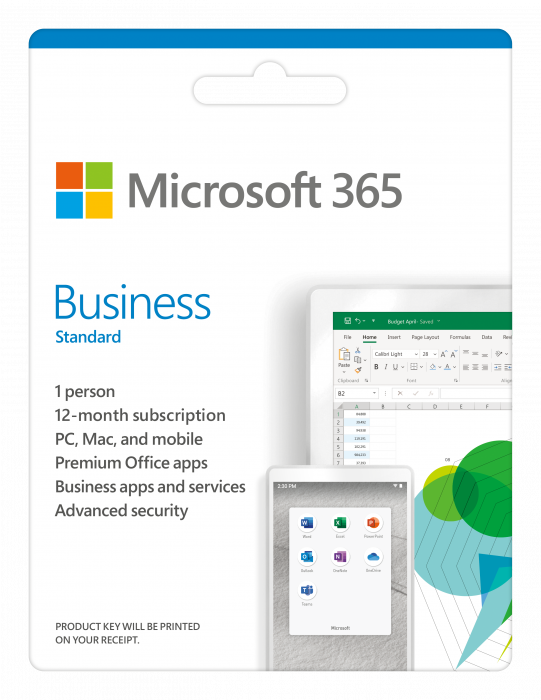 Microsoft 365 Bus Std Retail All Lng SubPKL 1YR Online Africa Only - Image 2