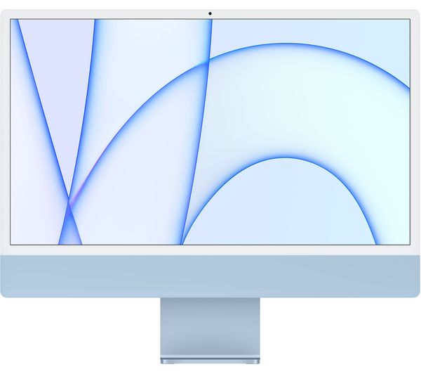 APPLE iMac 4.5K 24" (2021) - M1, 512 GB SSD, Blue (MGPL3B/A)
